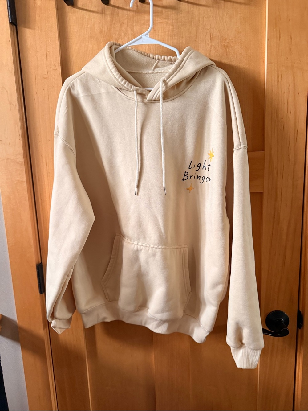 Brand new Source Unknown Cream "Light Bringer" Hoodie